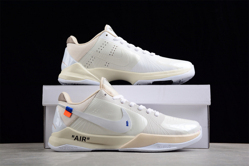 kobe 360 DB4796 101 KOBE V PROTRO UNDFTD WHITE BROWN YELLOW MAN 40 46 C5EB