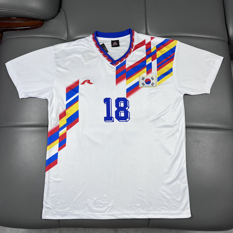 retro jersey Korea retro soccer jerseys 1994 maglia calcio maillot football camisetas f