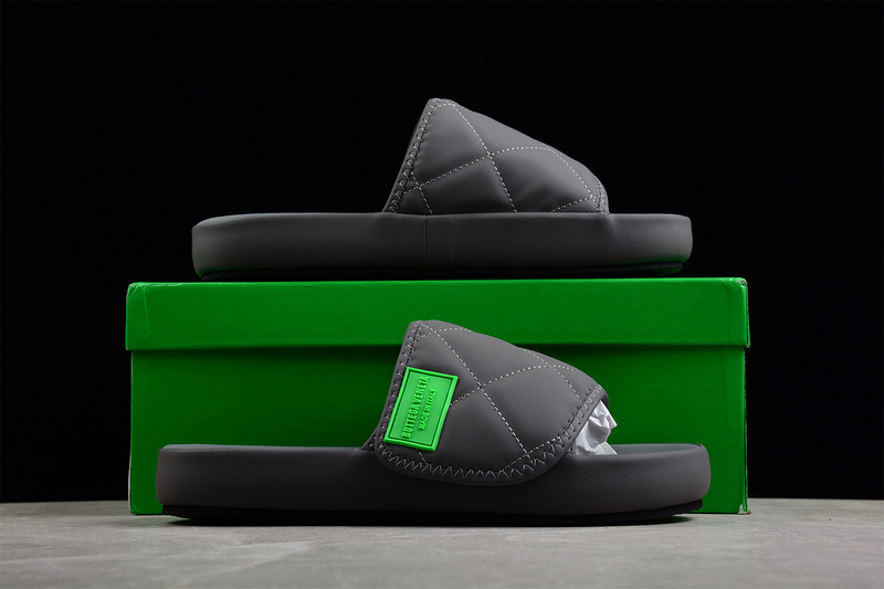 Sandal 【320】[B﹡V 2022 VELCRO SLIPPERS DARK GREY∕DARK GREY∕DARK GREY]-[MAN︰39-45] 9F7D