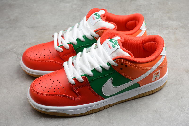 dunk 420 CZ5130 600 7 ELEVEN X SB DUNK LOW RED ORANGE GREEN WHITE UNISEX 36 45 2281