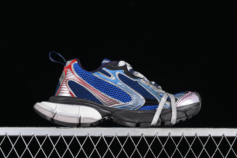 BALENCIAGA TRACK 【440】[W3XLR0513]-[BA﹡LEN﹡CIAGA TRACK SNEAKER GREY∕BLACK∕BLUE∕SILVER∕RED]-[WOM