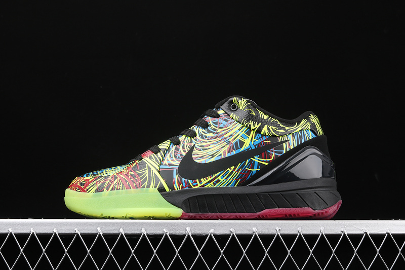 kobe 340 CV3469 001 KOBE 4 PROTRO WIZENARD MULTI COLOR BLACK VOLT MAN 40 46 32EC