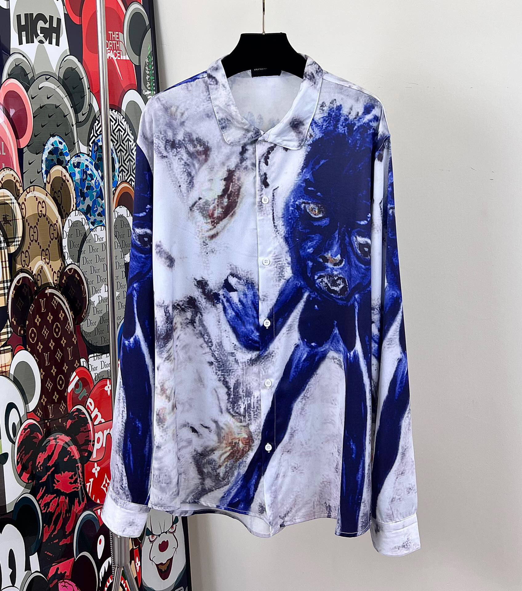 CASABLANCA Clothes CASABLANCA Silk Shirt Top Version(087F)