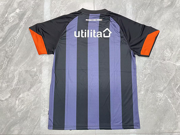 soccer jerseys Luton black purple 23 24 5256