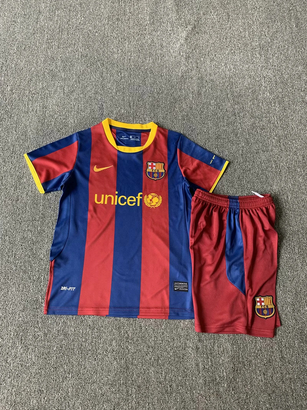 retro jersey Messi retro kids sets 2010 maglia calcio maillot football camisetas futbol