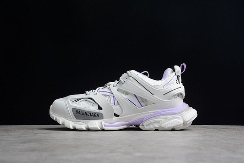 BALENCIAGA TRACK 【580】[BA﹡LEN﹡CIAGA TRACK 2_001.0 SNEAKERS WHITE∕WHITE∕PURPLE]-[WOMAN︰36-39]-[MAN︰