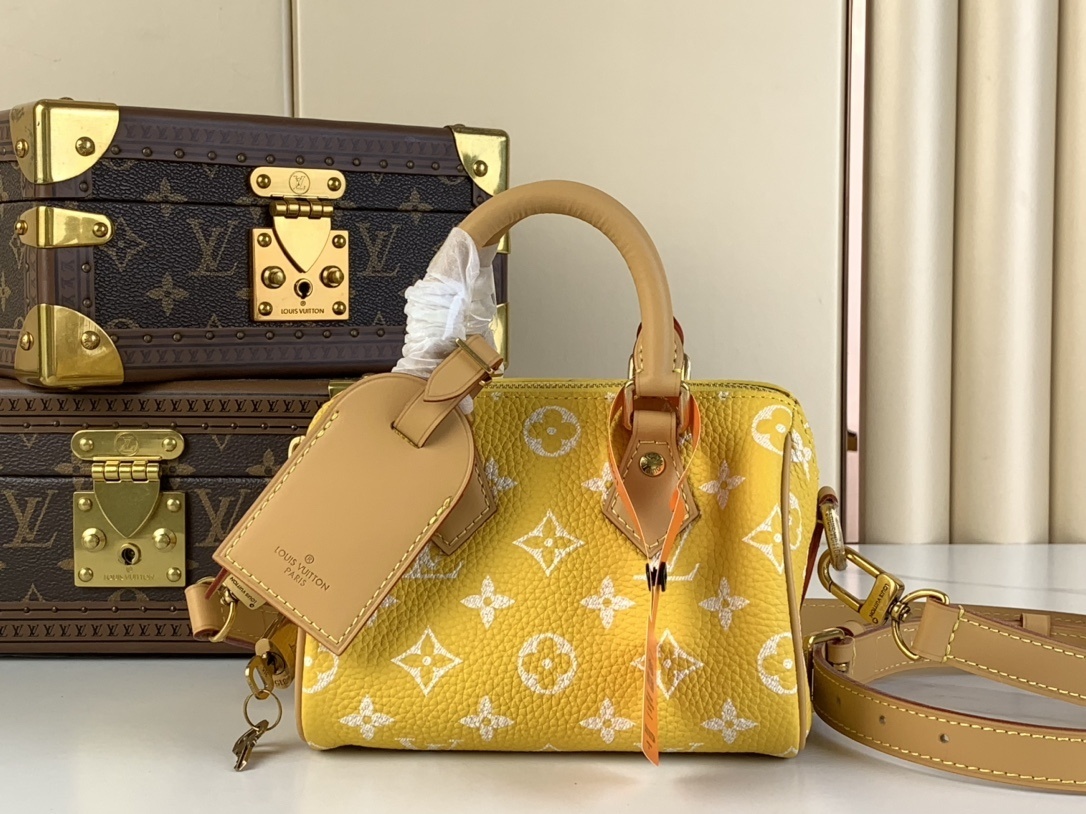 LV-Handbags M24419 Yellow (Mini)(FFE2)