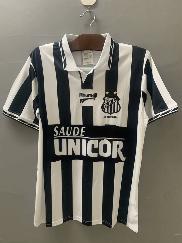vintage Santos retro soccer jerseys 1996 maglia calcio maillot football camisetas futbo