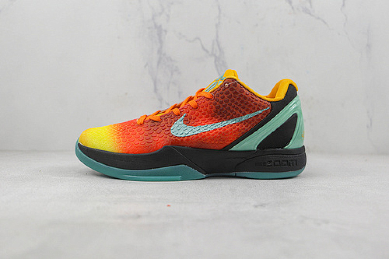 kobe 360 CW2190 800 ZOOM KOBE 6 PROTRO ORANGE COUNTY ORANGE PEEL BLACK CANNON MAN 40 46 95EF