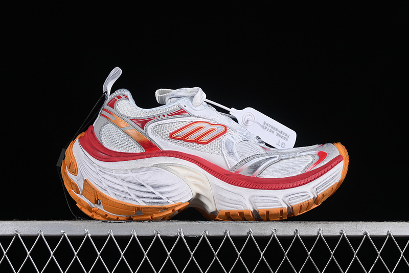 BALENCIAGA TRACK 【440】[W2MV29060]-[BA﹡LEN﹡CIAGA TRACK SNEAKER WHITE∕SILVER∕RED∕ORANGE]-[WOMAN︰