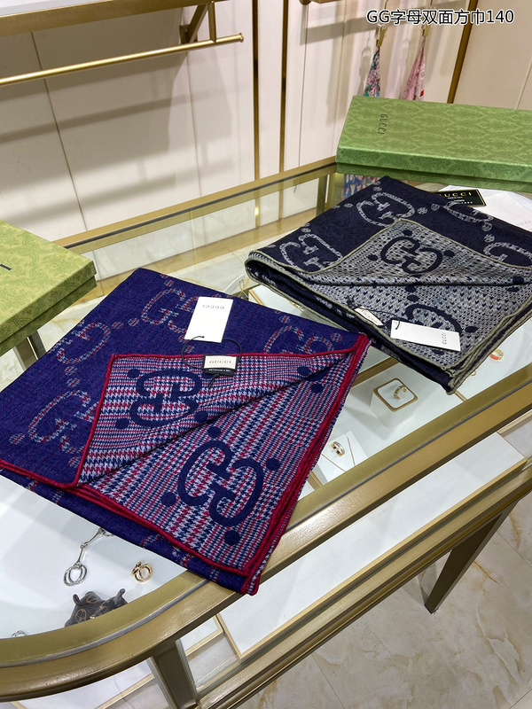 Brand Scarf and Blanket GUCCI Scarf 231025K13E2A