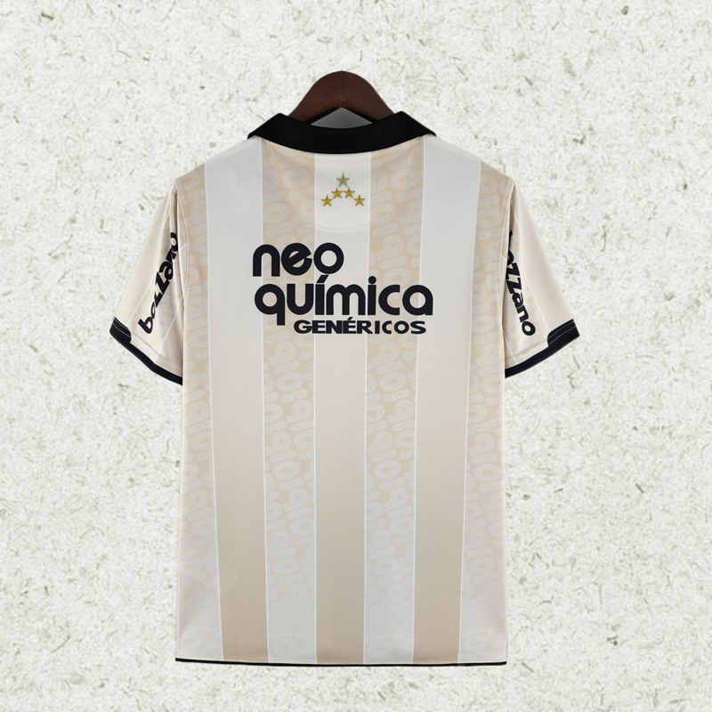 Retro 2010 Corinthians 100th Anniversary Beige soccer jersey Camisetyupoo camisas de time