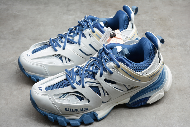 BALENCIAGA TRACK 【580】[542023-W1GC4-9050]-[BA﹡LEN﹡CIAGA TRACK 3.0 SNEAKER WHITE∕BLUE∕BLACK]-[W