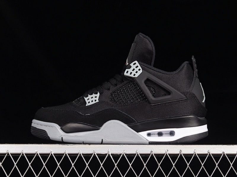 jordan 6 360 DH7138 006 AIR JORDAN 4 RETRO SE BLACK CANVAS BLACK WHITE FIRE RED LIGHT STEEL G