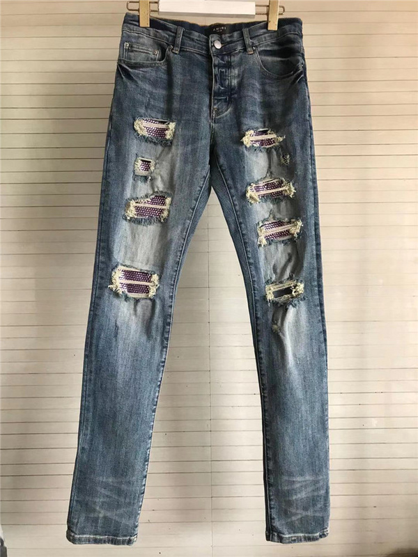2023 A﹡iri Jeans Top Version(C7DC) 2024ss amiri jeans top version