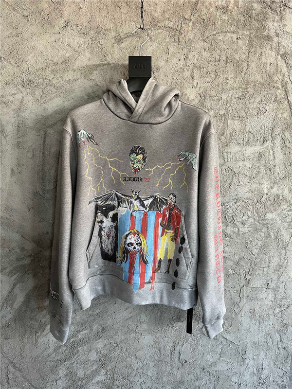 2023SS A﹡iri Hoodie Best Version $200(DDE4) amiri clothes