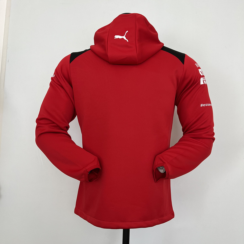 mercedes ferrari 2023 F1 red hooded jacket s xxl35AE