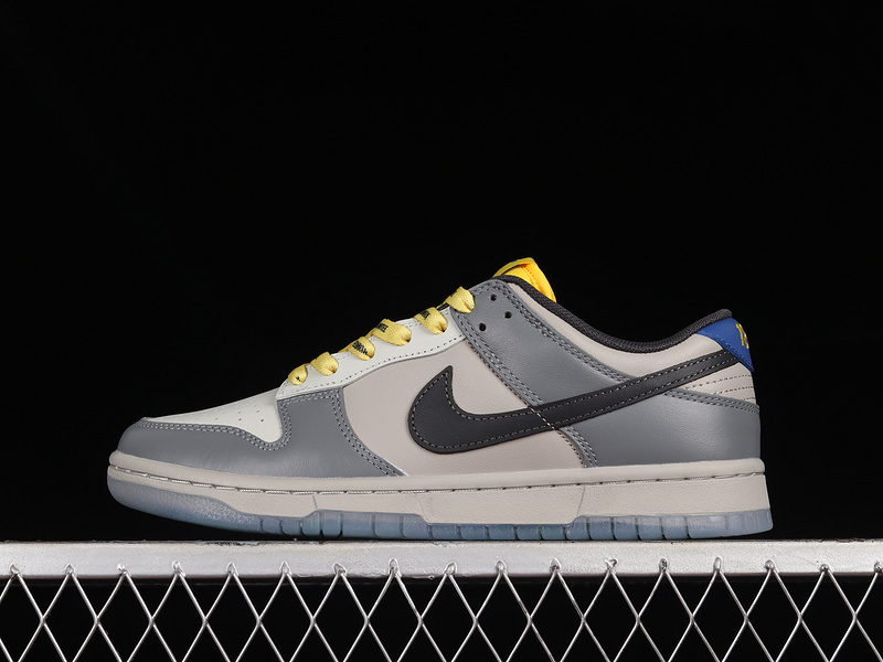 dunk 330 DR6187 001 DUNK LOW NORTH CAROLINA A T COOL GREY YELLOW BLUE BLACK SAIL UNISEX 36 47