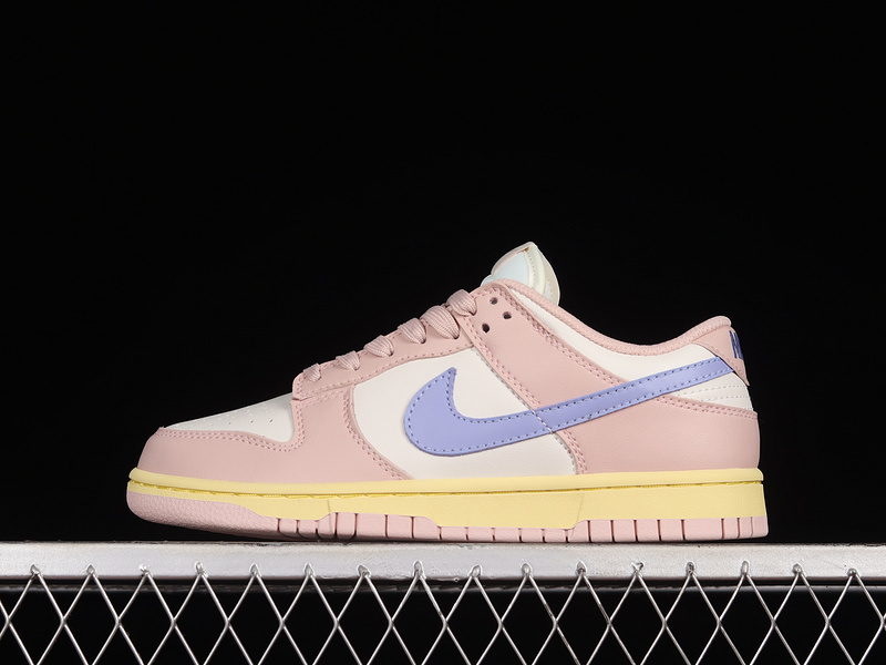 dunk 270 DD1503 601 DUNK LOW PINK OXFORD PINK OXFORD WHITE PURPLE CREAM WOMAN 36 39 9A64
