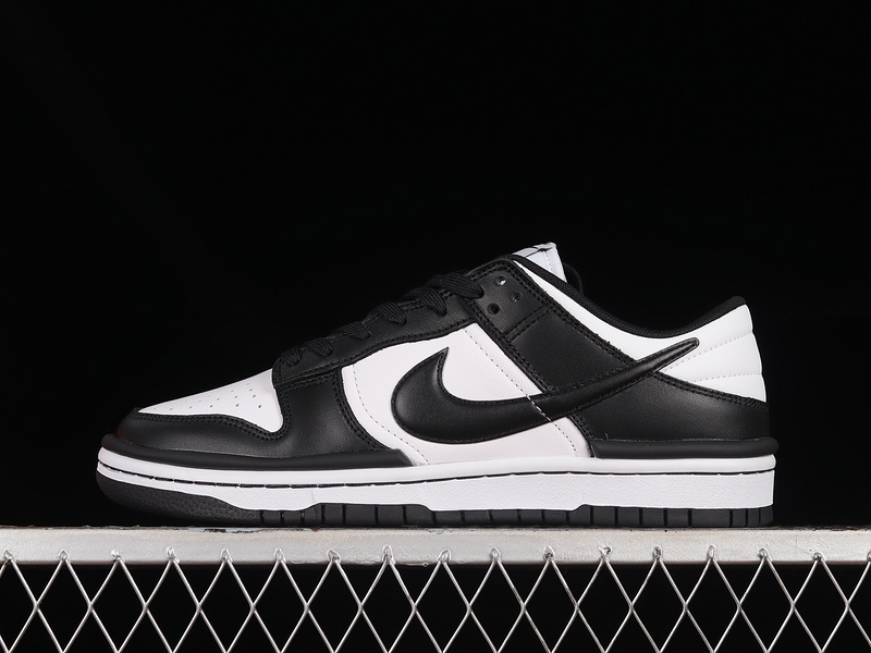 dunk 300 DZ2794 001 DUNK LOW TWIST PANDA BLACK BLACK WHITE WOMAN 36 39 MAN 40 46 3CE3