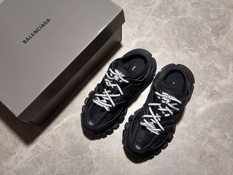 BALENCIAGA TRACK 【530】[BA﹡LEN﹡CIAGA TRACK MULE BLACK∕BLACK∕WHITE]-[WOMAN︰35-39]-[MAN︰40-46](F8