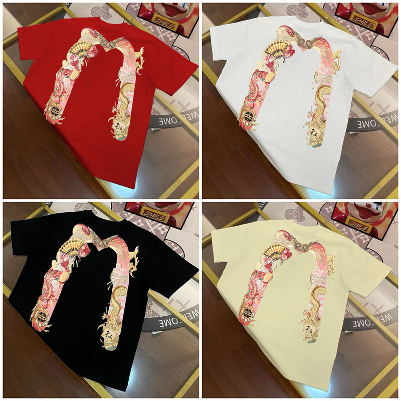 EVISU 1580）EVISU 福神 25新款 騰蛇 金龍 大m 短袖 短T 潮流 時尚 nDA75