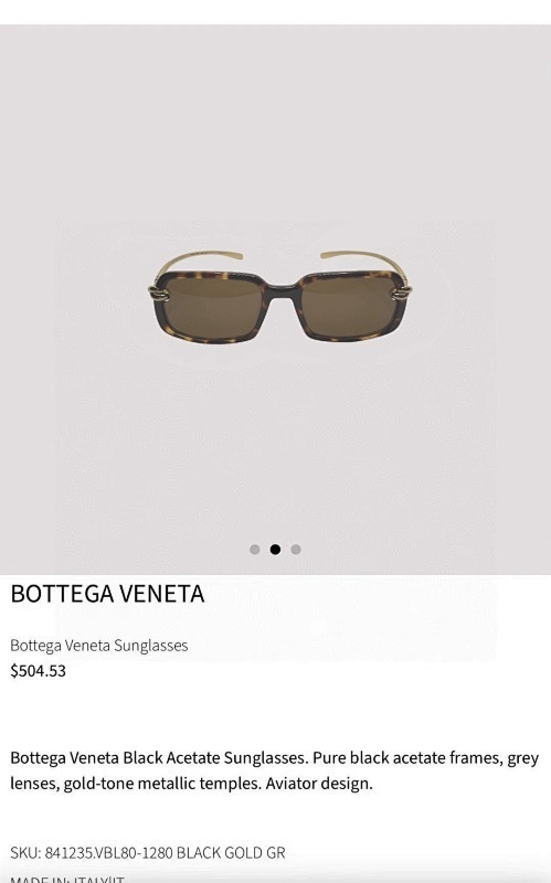 Bottega Veneta glasses -BV 00028F9B