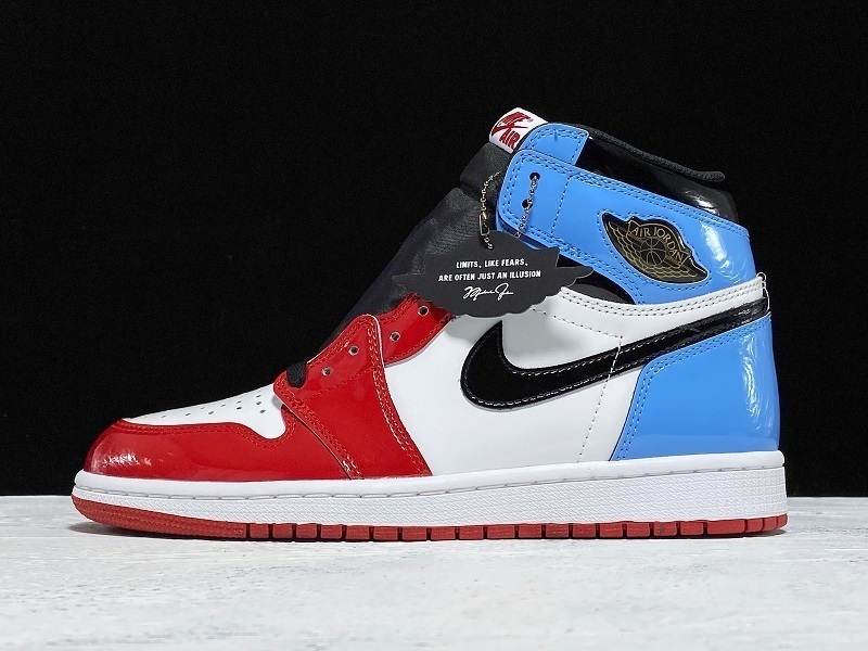 jordan 1 CK5666 100 GET AIR JORDAN 1 RETRO FEARLESS BLUE WHITE RED MAN 40 46 OG00256 B566