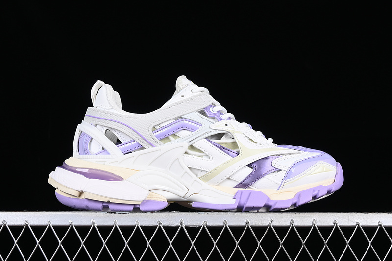 BALENCIAGA TRACK 【600】[W3AE25711]-[BA﹡LEN﹡CIAGA TRACK 2 4 0 WHITE∕PURPLE]-[WOMAN︰35-39]-[MAN︰4