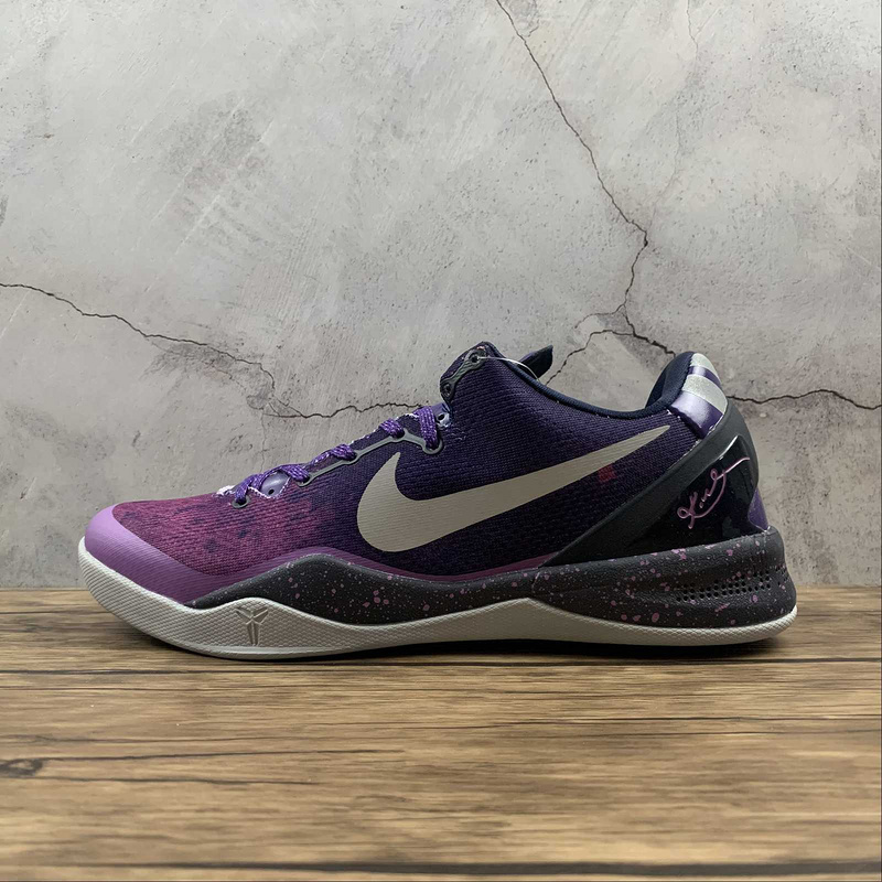 kobe 340 555035 500 KOBE 8 SYSTEM PLAYOFF COURT PURPLE PURE PLATINUM BLACKENED BLUE MAN 40 46