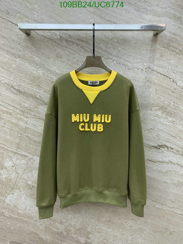 MiuMiu Clothing Code︰ UC6774(83B5) best sellers