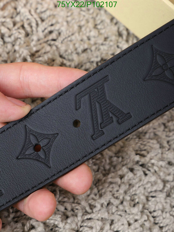 gucci belt Louis Vuitton brand Belt Code P1021132F21