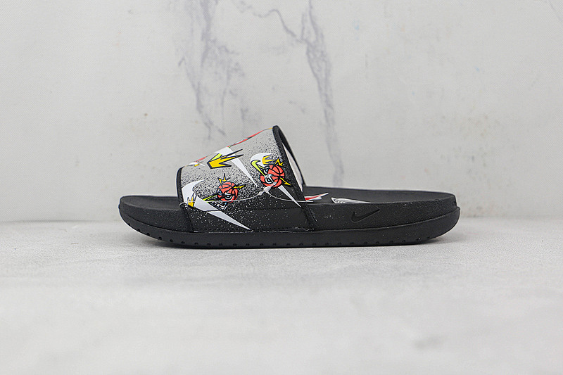 Sandal 【200】[DJ4280-018]-[OFFCOURT SLIDE MAKE IT COUNT BLACK∕WHITE∕TURF ORANGE]-[WOMAN︰