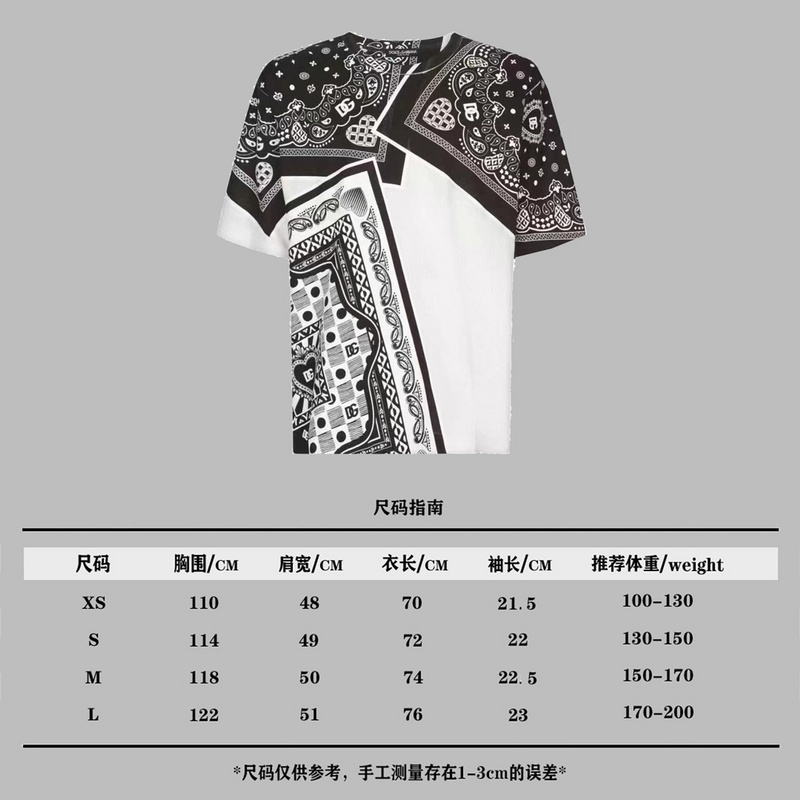 DOLCE&GABBANA Tshirt 𝘿𝙊𝙇𝘾𝙀 𝙂𝘼𝘽𝘽𝘼𝙉𝘼 TSHIRT Y