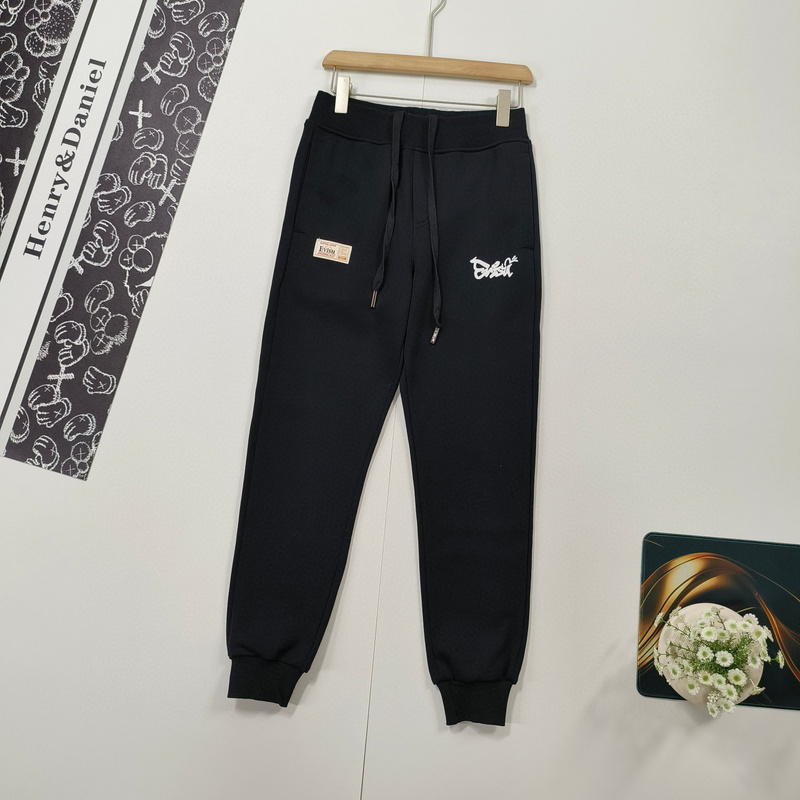 EVISU 1680）EVISU 福神 24新款 大M 達摩 字母 家徽 長褲 棉褲 時尚 潮流