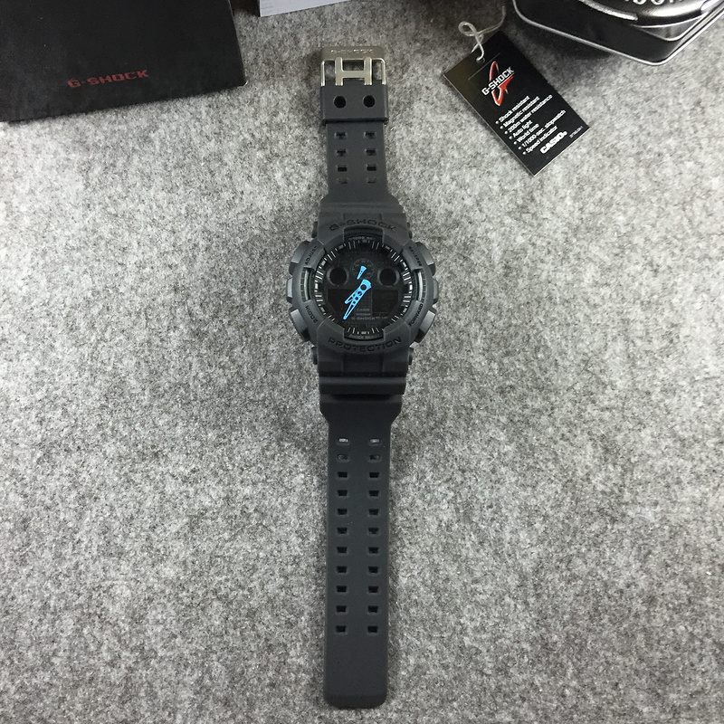 g shock original Shock Watch G SHOCK black and light blue9870