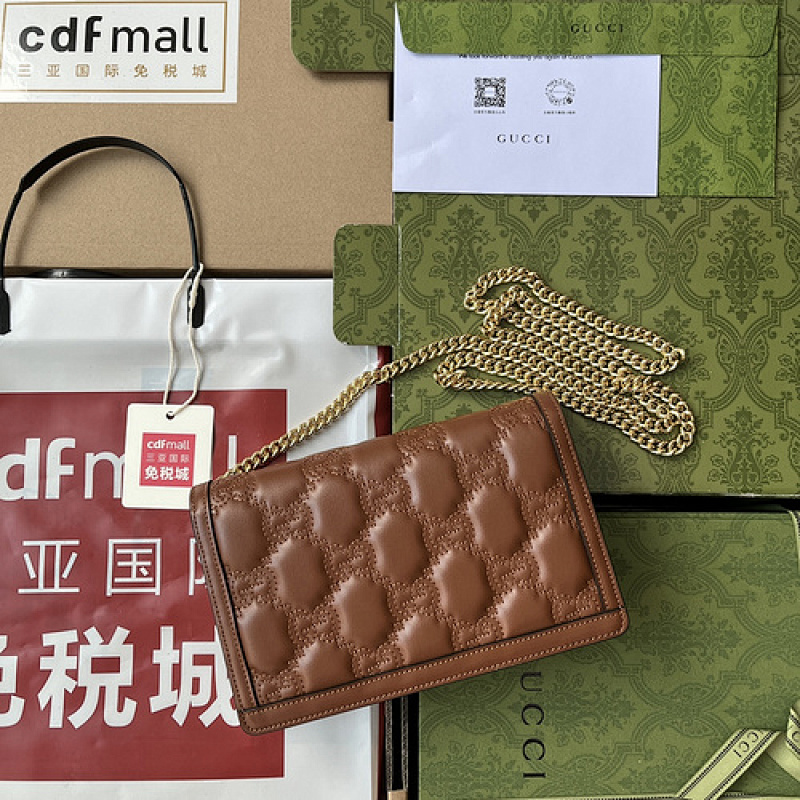 Gucci bags Gucci matelassé bag(68A6)