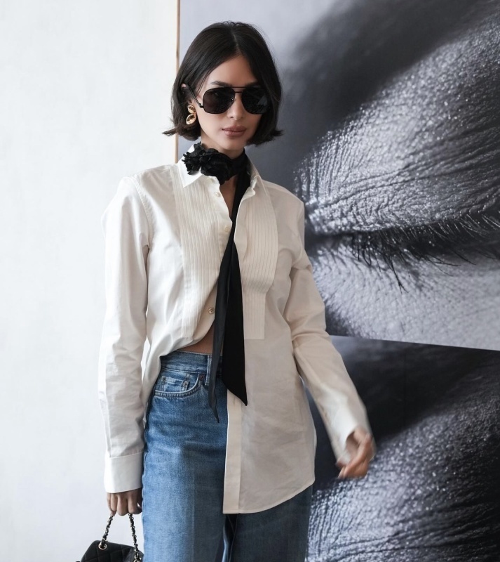 SAINTLAURENT glasses -Pull rod case 004081B6