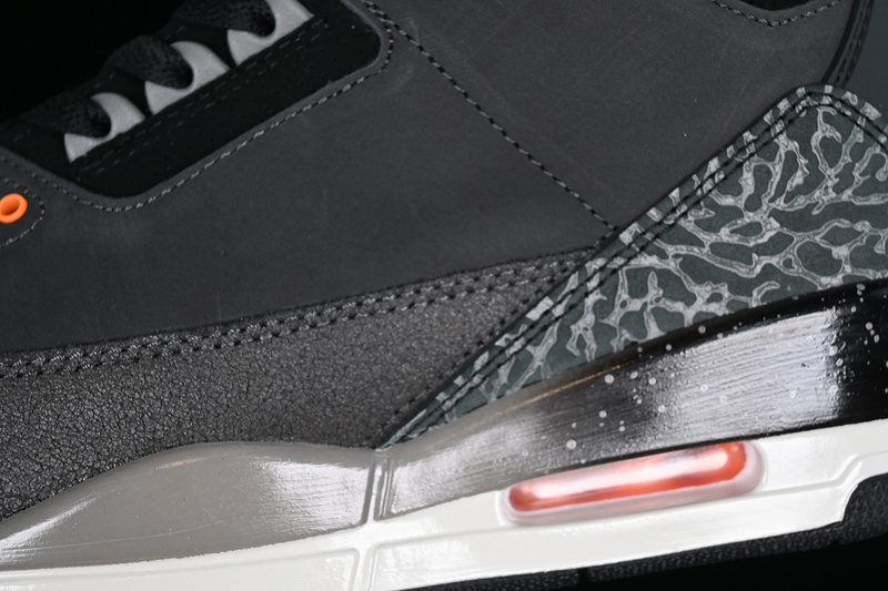 jordan 3 400 CT8532 080 AIR JORDAN 3 RETRO FEAR GREY ORANGE BLACK WHITE WOMAN 36 39... 401C