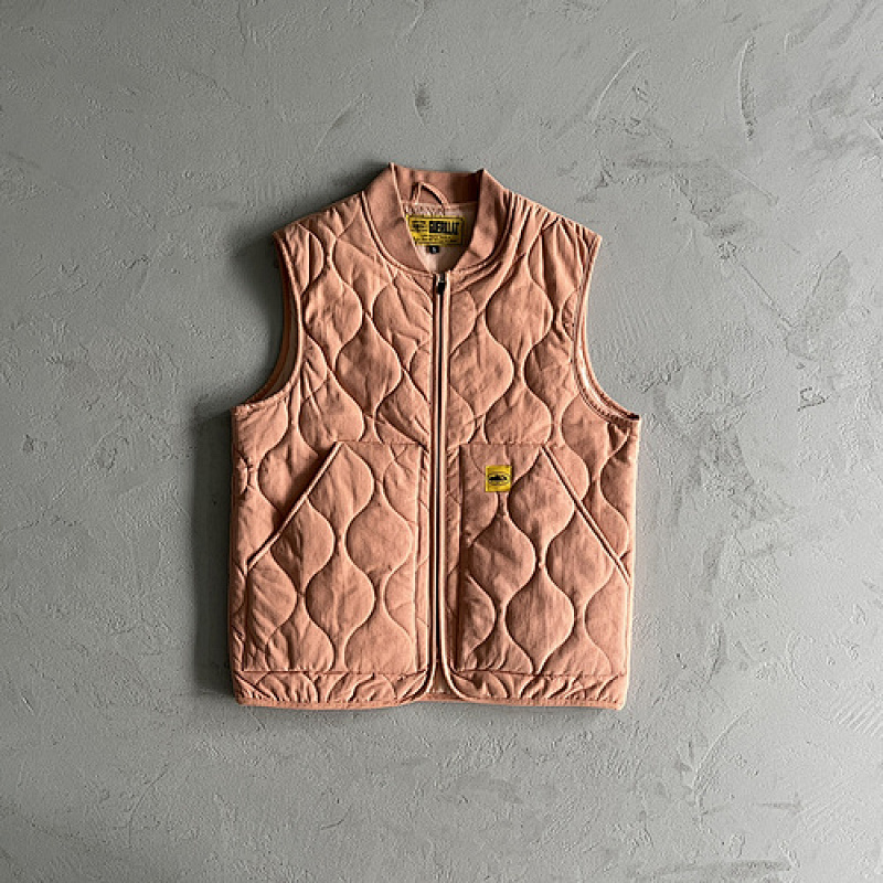 goat 189 Guerillaz Quilted Vest Pink6D4F