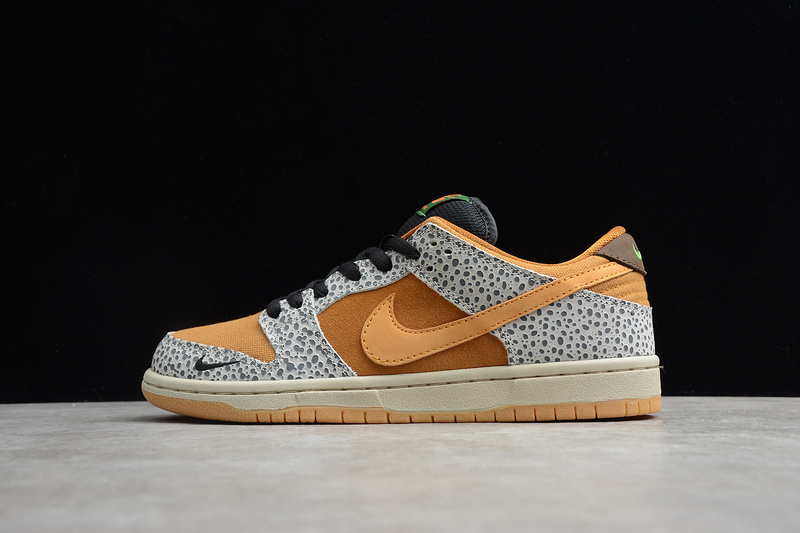 dunk 380 CD2563 002 SB DUNK LOW SAFARI NEUTRAL GREY KUMQUAT DESERT OCHRE UNISEX 36 46 007F