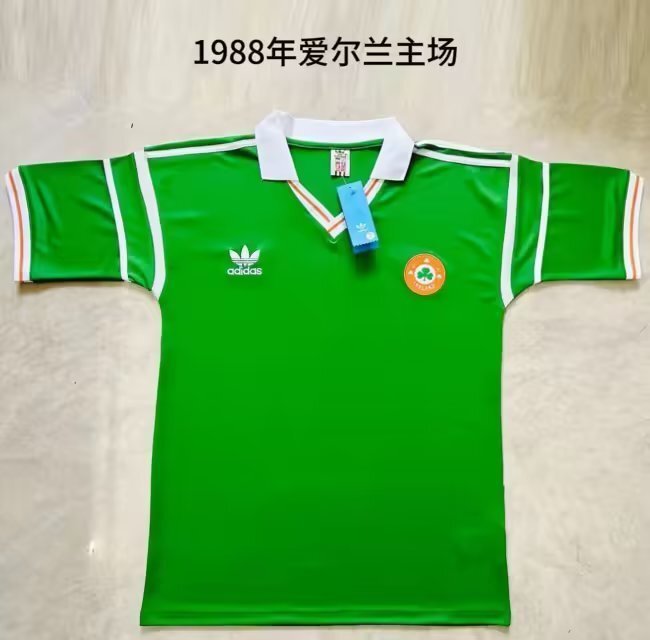 retro jersey Ireland retro soccer jerseys 1988 maglia calcio maillot football camisetas
