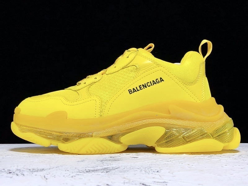 BALENCIAGA TRIPLE S [ECBA7003323F]-[PK TRIPLE S SNEAKER DADSHOE YELLOW∕YELLOW]-[UNISEX︰35-45](