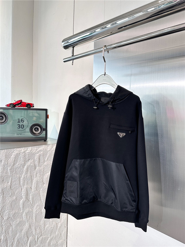 prada 2023fw P ADA Hoodie Top Version3C6A