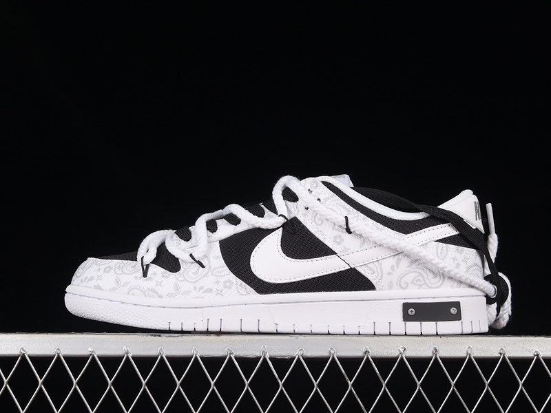 dunk 330 DJ9955 100 DUNK LOW ESS WHITE BLACK WOMAN 36 39 MAN 40 46 A857