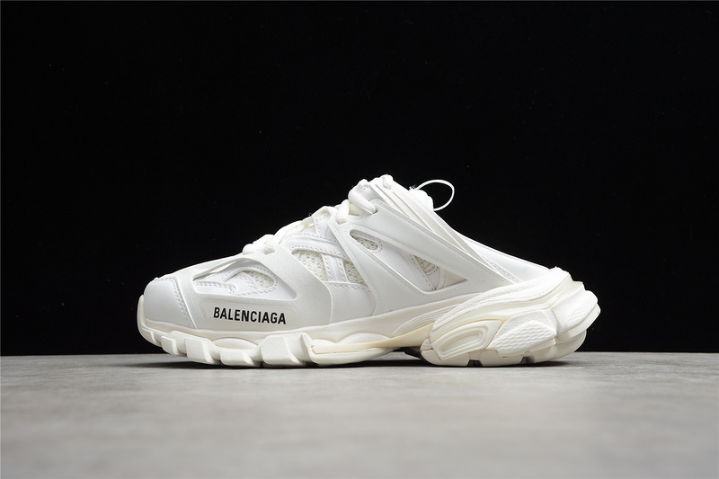 BALENCIAGA TRACK 【530】[653813-W3CP5-9000]-[BA﹡LEN﹡CIAGA TRACK MULE WHITE∕WHITE∕WHITE]-[WOMAN︰3