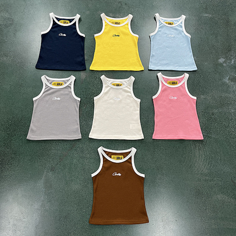 corteiz 78 Women s Chest Embroidered Vest 02AA