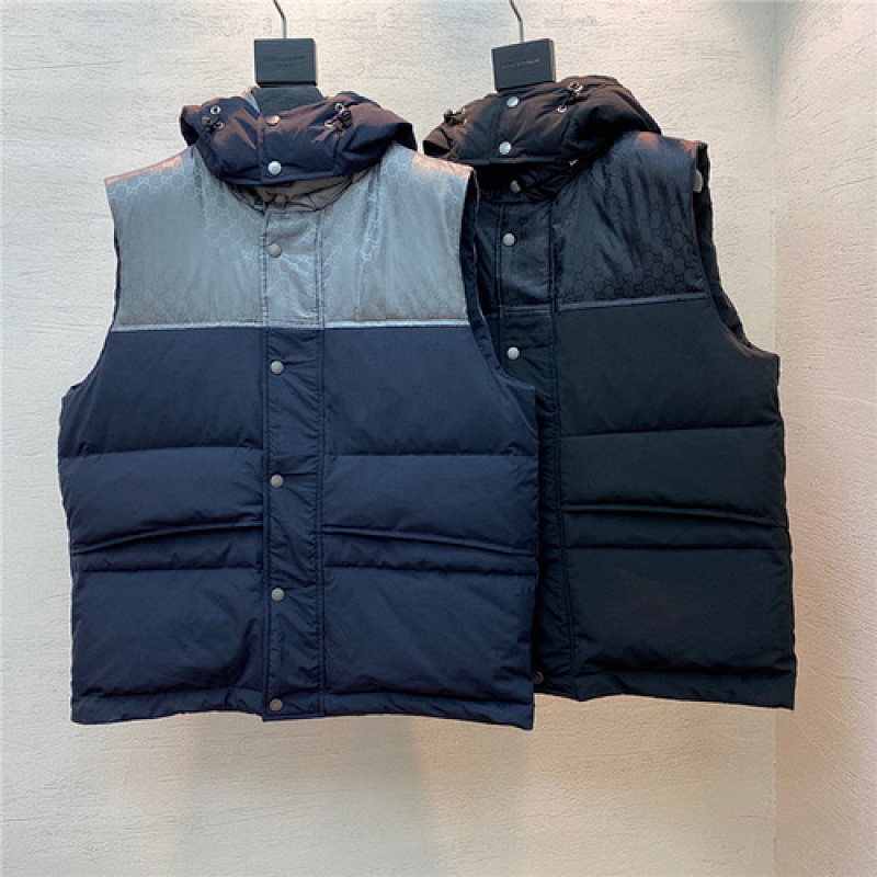 gucci 2021fw G cc Down Vest Top Version 1B21