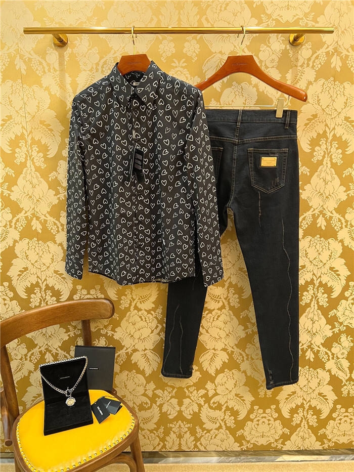 Dolce & Gabbana Clothes D﹡lce & Gabbana Hoodie Top Version B1E2