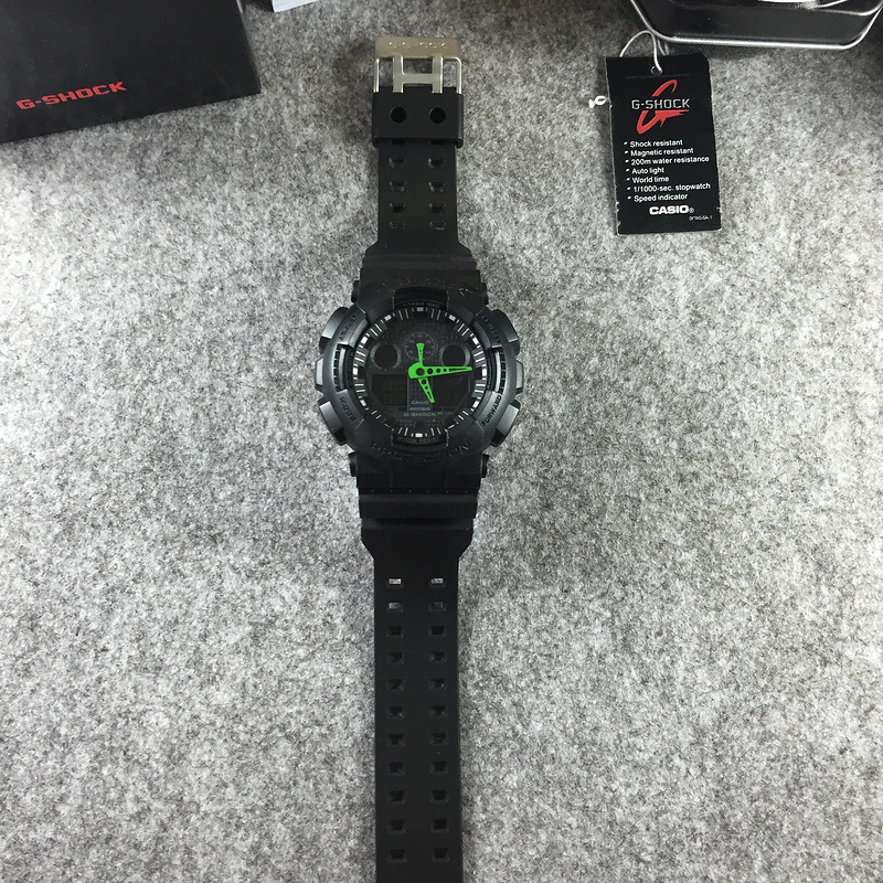 g shock original Shock Watch G SHOCK three black eye green needleC79A